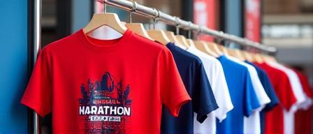 İzmir Maratonu'nda özel baskılı tişörtler